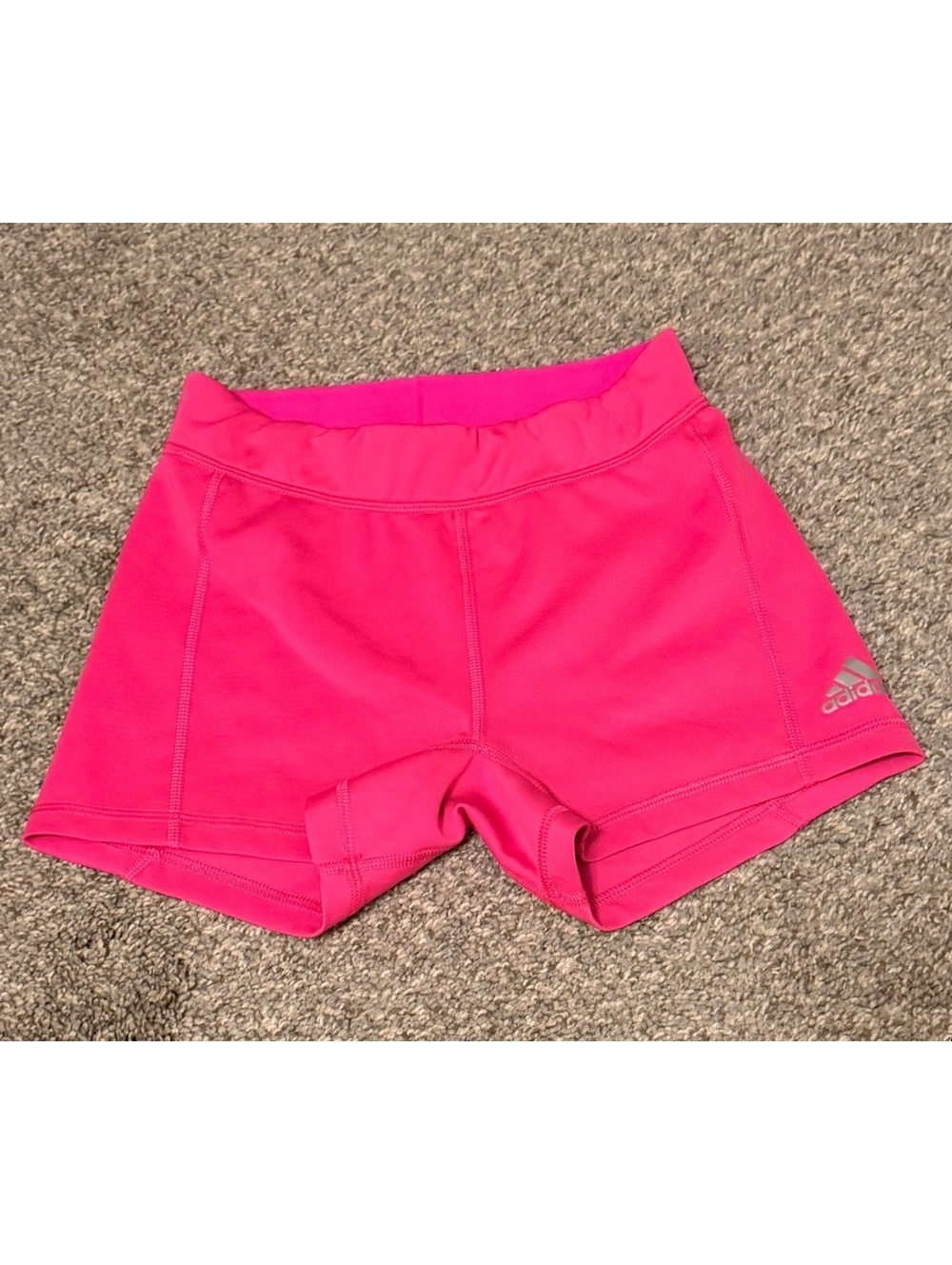 Adidas Techfit Climalite Hot Pink Compression Shorts 4T/5T